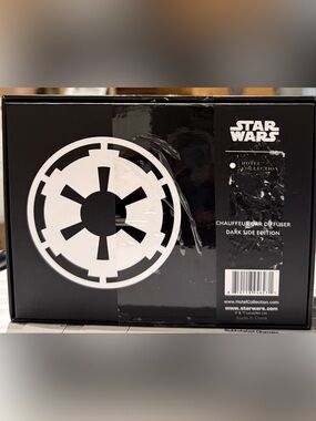 Star Wars Dark Side Edition Chauffeur Car Diffuser - New Open Box
